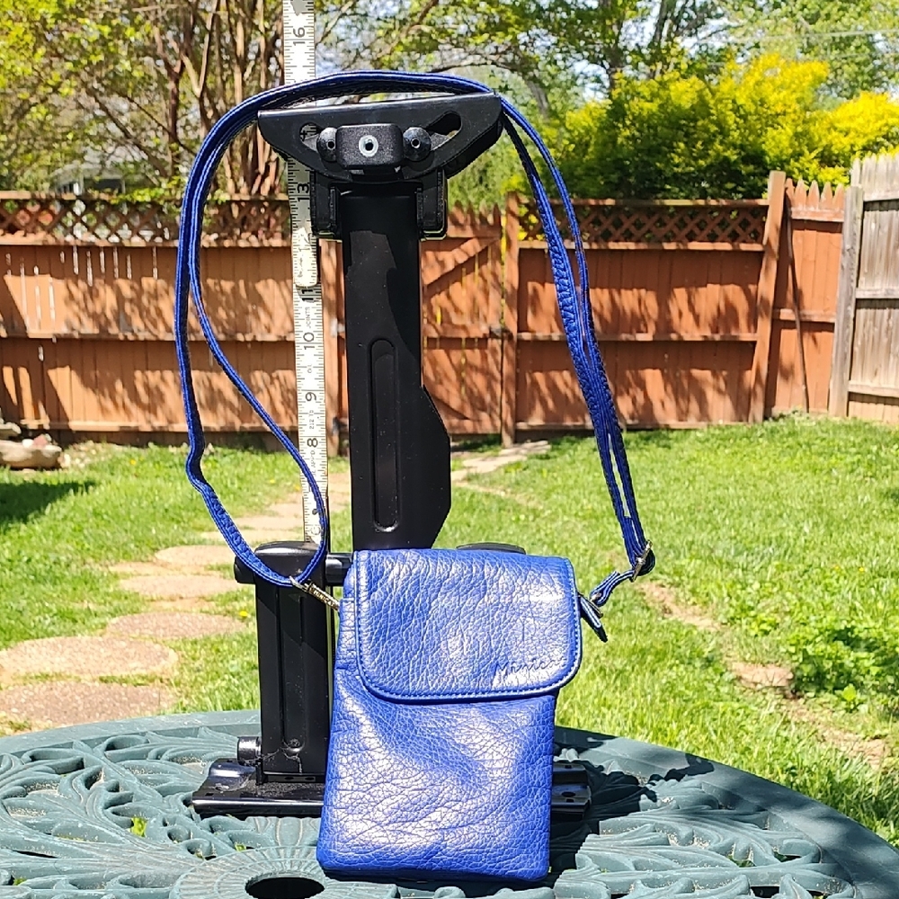 Blue Crossbody Bag